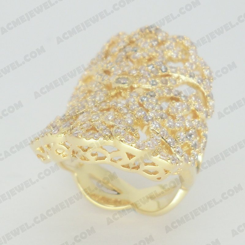 Rings Brass Shiny Gold