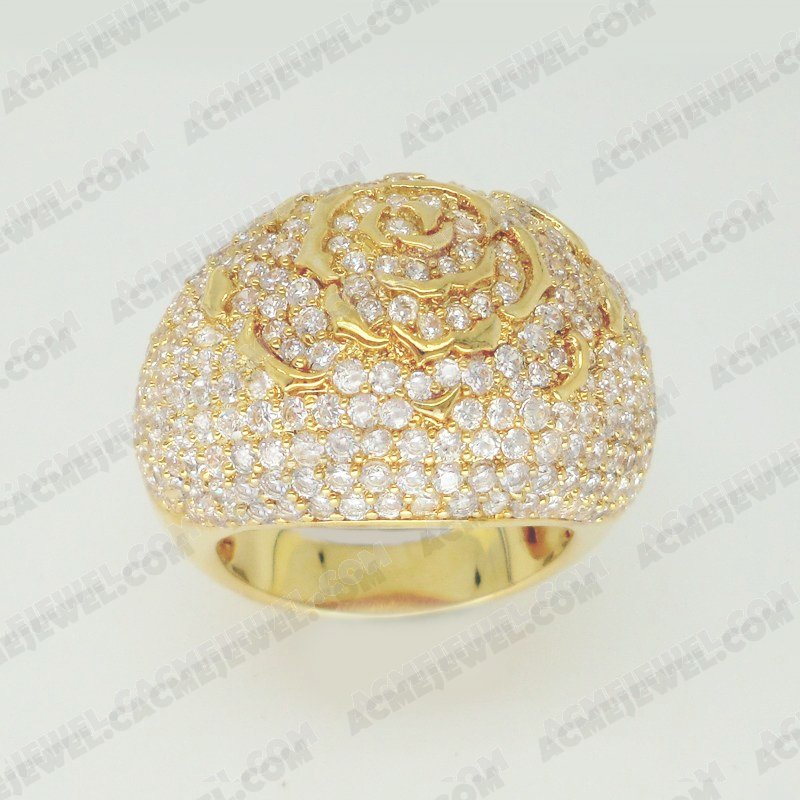 Rings Brass Shiny Gold