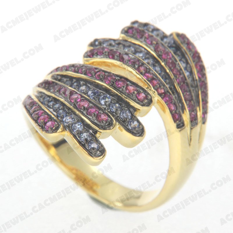 Rings Brass Shiny Black / Gold