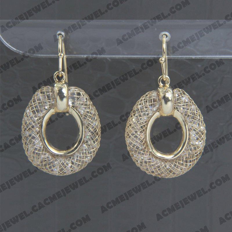 Earrings 925 Sterling Silver  Gold 