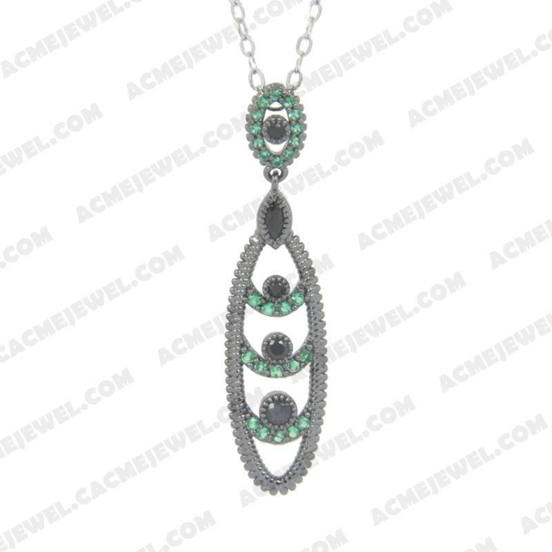 Pendants 925 Sterling Silver  Black rhodium 