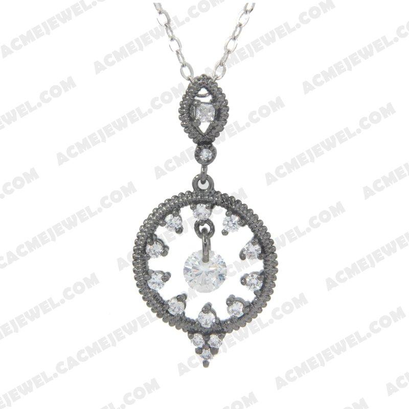 Pendants 925 Sterling Silver  Black rhodium 
