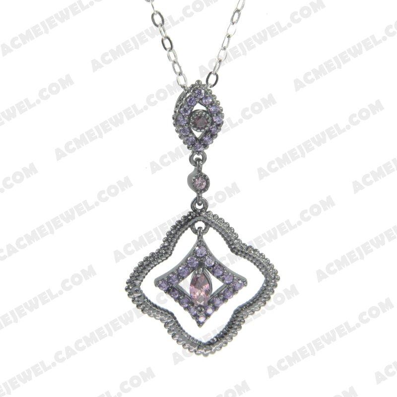 Pendants 925 Sterling Silver  Black rhodium 