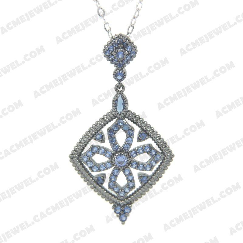 Pendants 925 Sterling Silver  Black rhodium 