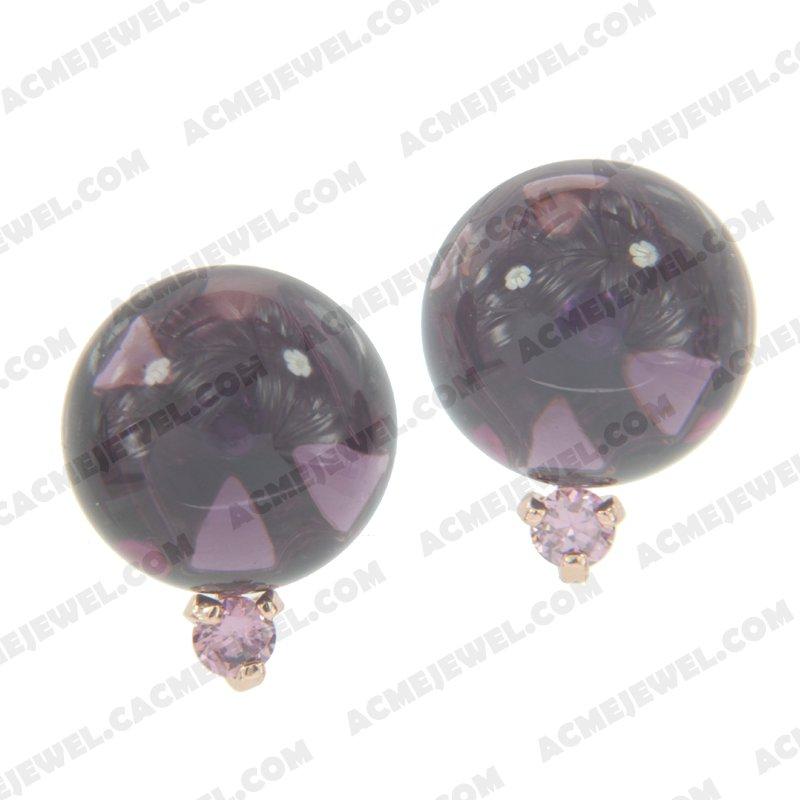 Earrings 925 sterling silver   Rose gold 