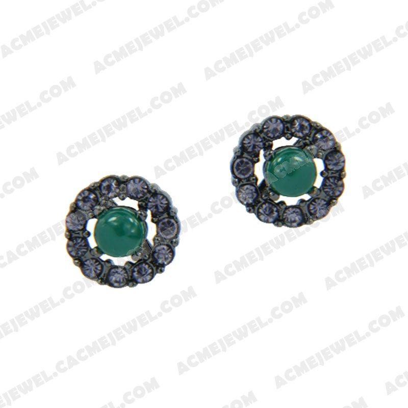 Earrings 925 Sterling Silver  Black rhodium