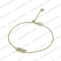   Bracelets & Bangles 925 Sterling Silver  Gold