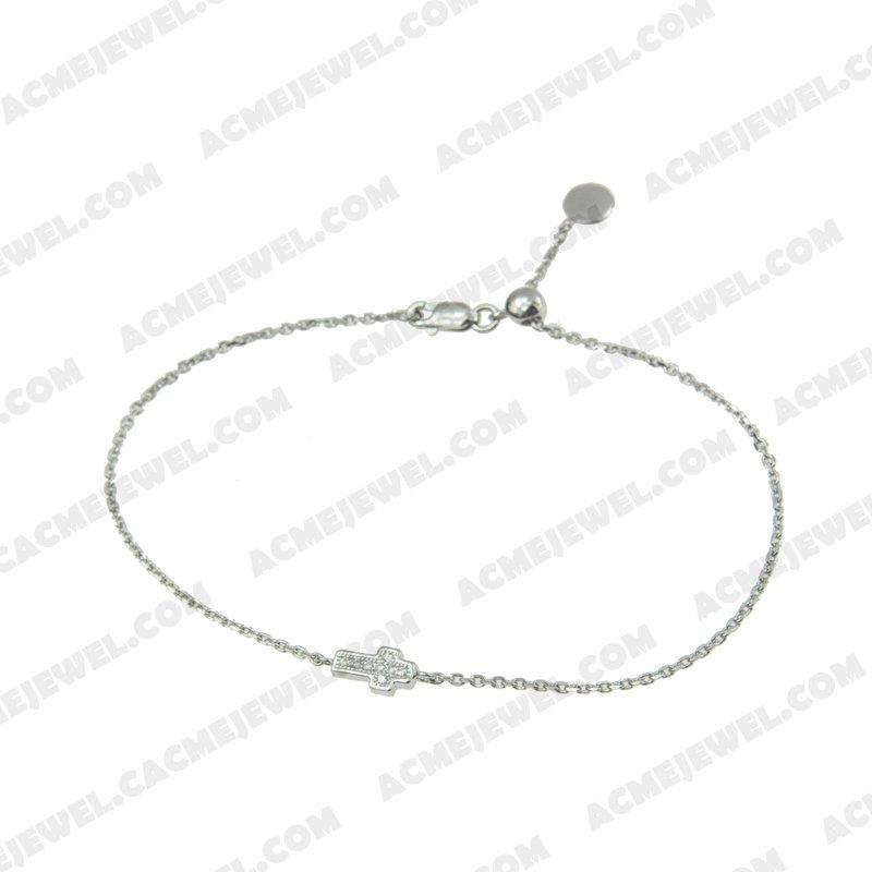 Bracelets & Bangles 925 Sterling Silver  Rhodium