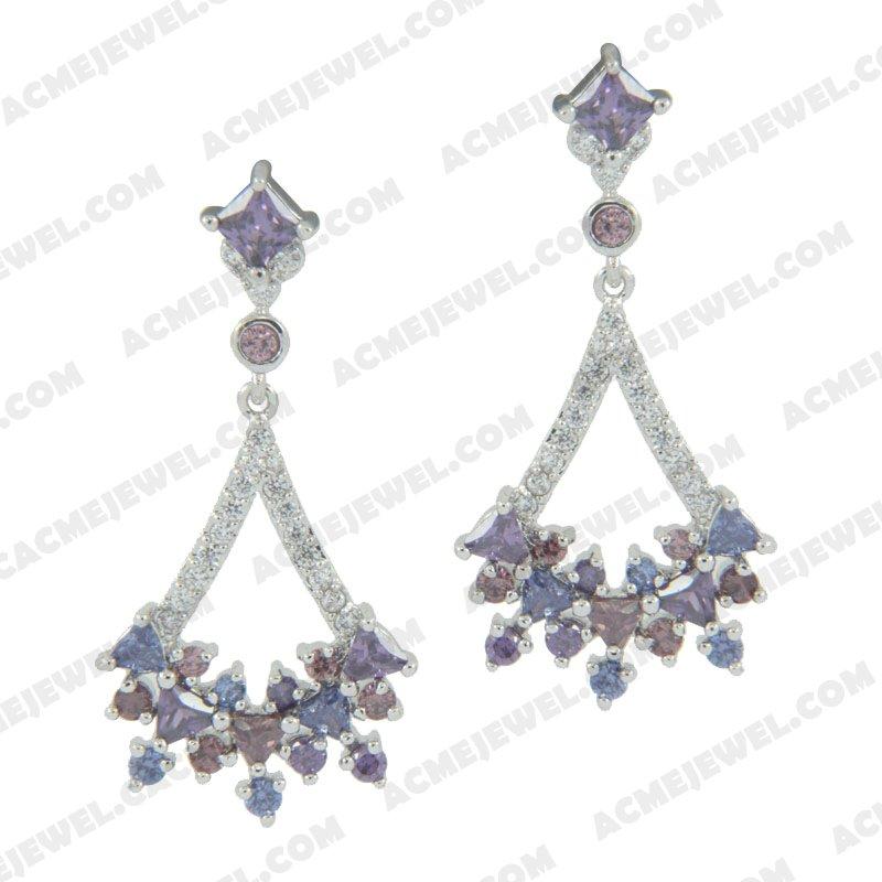  925 sterling silver   Rhodium 