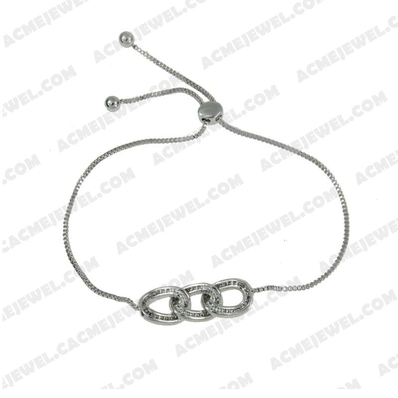 Bracelets & Bangles 925 sterling silver   Rhodium 
